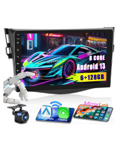 Estéreo Android 15 Hikity 9" para Toyota RAV4 2007-2012