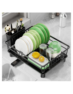 Escurridor de Platos CosyPic de Acero Inoxidable 28x38 cm