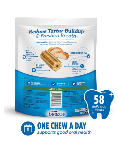 Golosinas DentaLife Cuidado Oral para Perros Pequeños 485.4 g