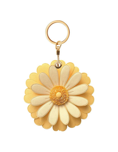 Llavero Decorativo Genérico Funda GPS Cuero PU 8.9x8.9 cm