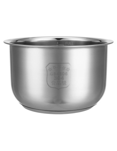 Olla Arrocera de Acero Inoxidable Angoily 2L 6 Tazas