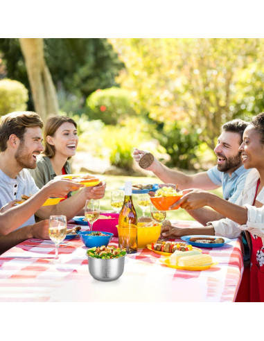 Olla Arrocera de Acero Inoxidable Angoily 2L 6 Tazas