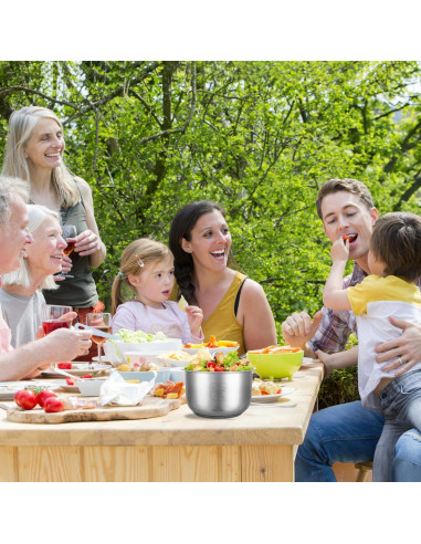Olla Arrocera de Acero Inoxidable Angoily 2L 6 Tazas