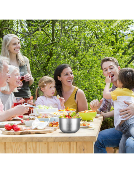 Olla Arrocera de Acero Inoxidable Angoily 2L 6 Tazas