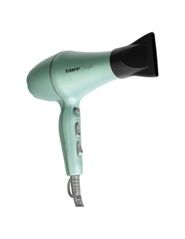 Secador de Pelo Taiff Style IonSense 1875W Verde con Difusor