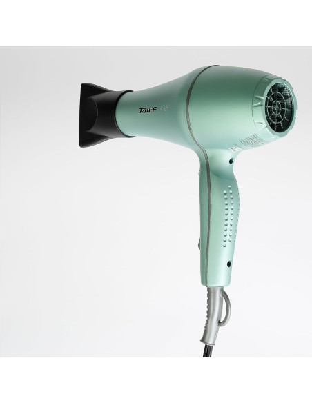 Secador de Pelo Taiff Style IonSense 1875W Verde con Difusor