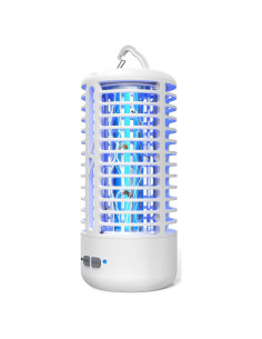 Zapper de Insectos Recargable ZECHUAN 4000mAh Blanco