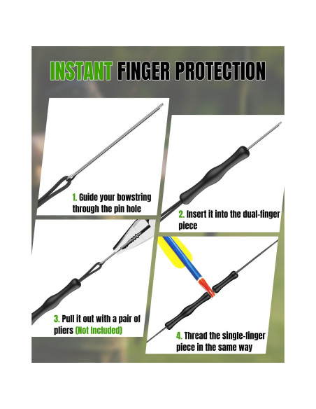 Herramienta de Stringer para Arcos Pawfly HY8611 con Protectores