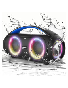 Altavoz Boombox Bluetooth Gemini GGO-230L 50W con LED y FM