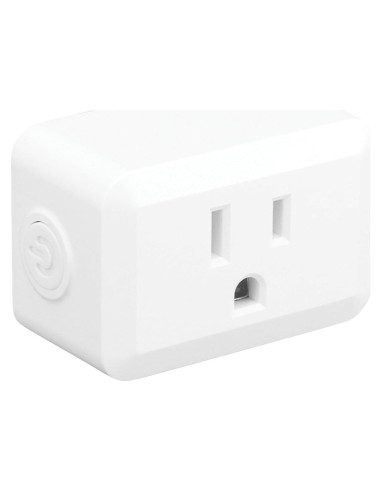 Enchufe Inteligente Wi-Fi Globe Electric 50329, 1 Salida, Blanco
