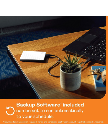 Disco Duro Externo 5TB WD Mi Pasaporte Blanco USB 3.0