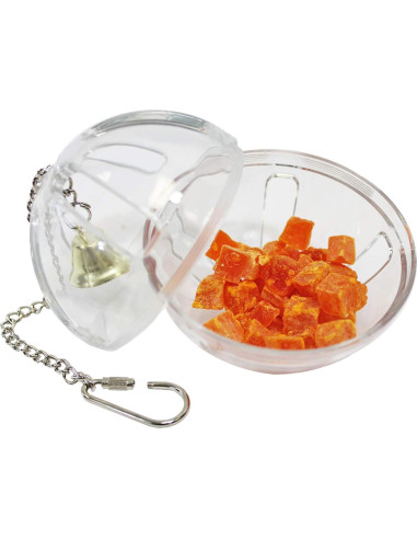 Globo de Forraje con Campana Exotic Nutrition 28 cm