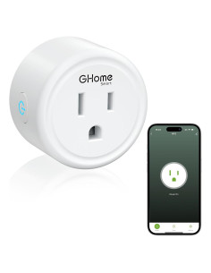 Enchufe Inteligente GHome Smart Wi-Fi 2.4G Control por Voz
