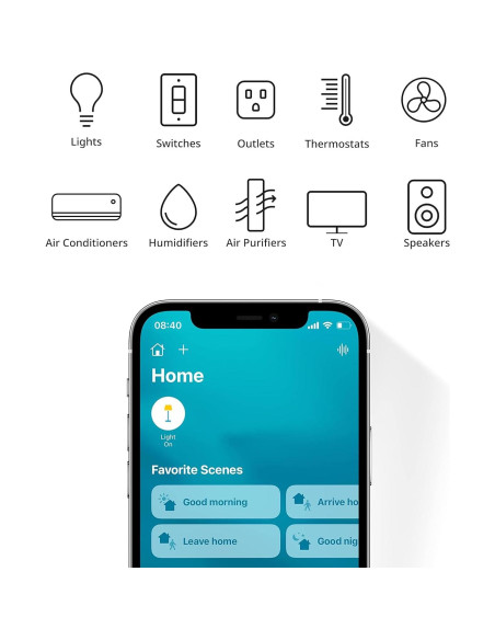 Enchufe Inteligente SwitchBot Mini HomeKit 15A WiFi 2.4G