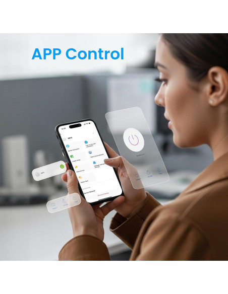 Enchufe Inteligente GHome Smart Wi-Fi 2.4G Control por Voz