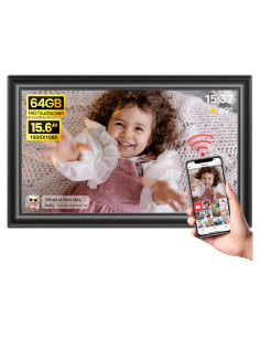 Marco de Fotos Digital Frameo WiFi 15.6" 64GB Pantalla Full HD
