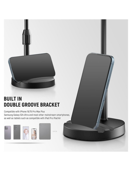 Luz de Anillo LED NEEWER BR60 10W Ajustable para Selfies