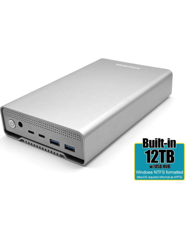 Disco Duro Externo Avolusion PRO-G1 12TB USB-C 10Gbps