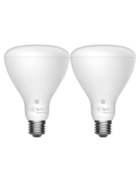 Bombillas LED inteligentes GE CYNC BR30, 11W, 800 Lúmenes, 2 unidades