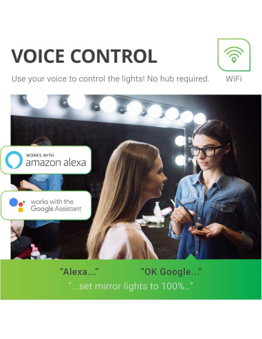 Bombillas Inteligentes G25 LED Sunco, 5W, RGB, Dimmables, 2 Pzas