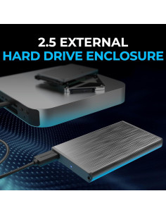 Carcasa Externa SATA 2.5" Sabrent EC-UK30 Aluminio USB 3.0 2