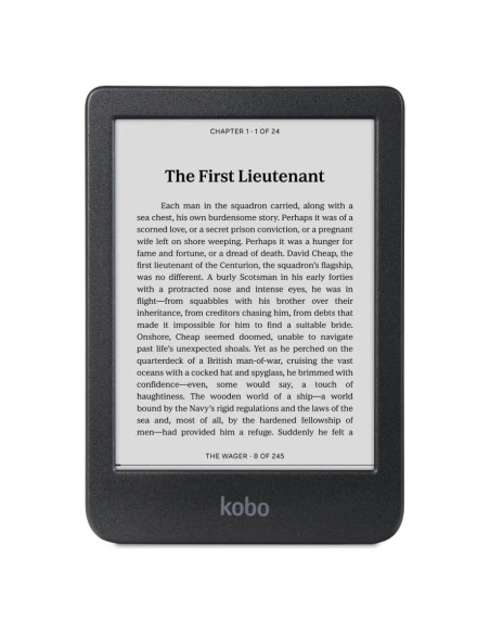Kobo Clara BW eReader 6" Pantalla Táctil Resistente al Agua 16GB