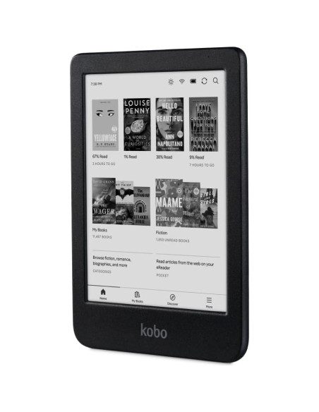 Kobo Clara BW eReader 6" Pantalla Táctil Resistente al Agua 16GB