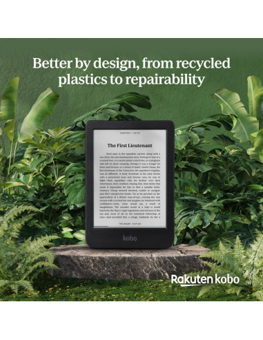 Kobo Clara BW eReader 6" Pantalla Táctil Resistente al Agua 16GB