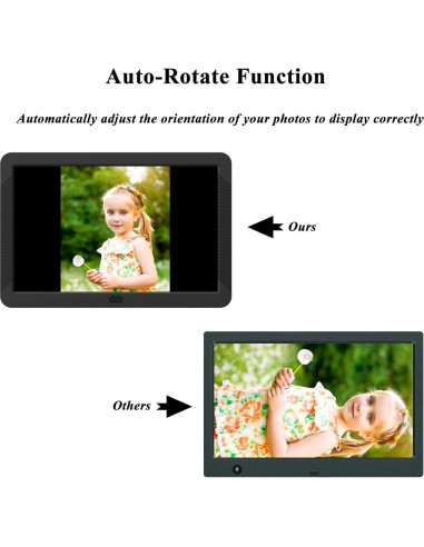 Marco de Foto Digital Atatat P800 8" IPS 1920x1080 Brillo Ajustable