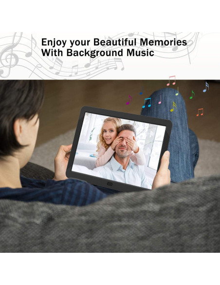 Marco de Foto Digital Atatat P800 8" IPS 1920x1080 Brillo Ajustable