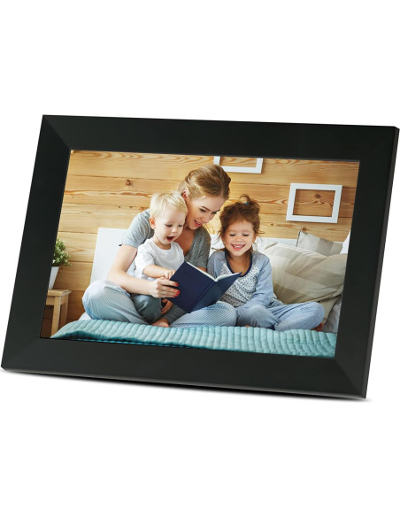 Marco de Fotos Inteligente Bell+Howell 10.1" HD Frameo Negro