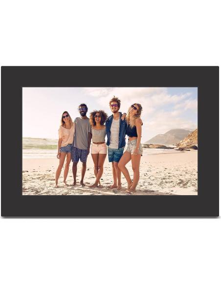 Marco de Fotos Inteligente Bell+Howell 10.1" HD Frameo Negro