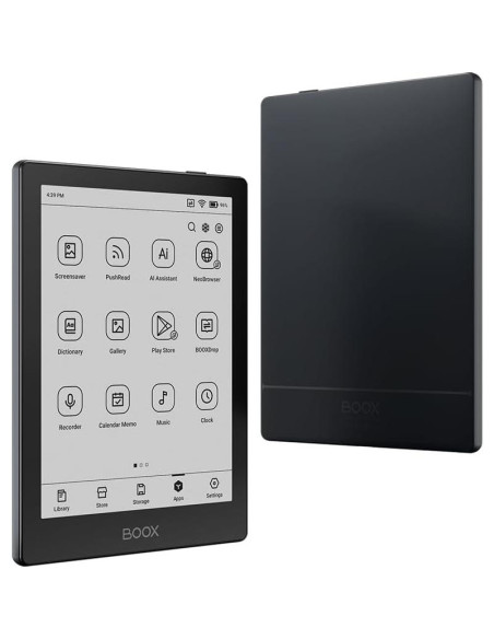 eReader Onyx Go 6" E Ink Carta 1300 Wi-Fi 32GB Negro
