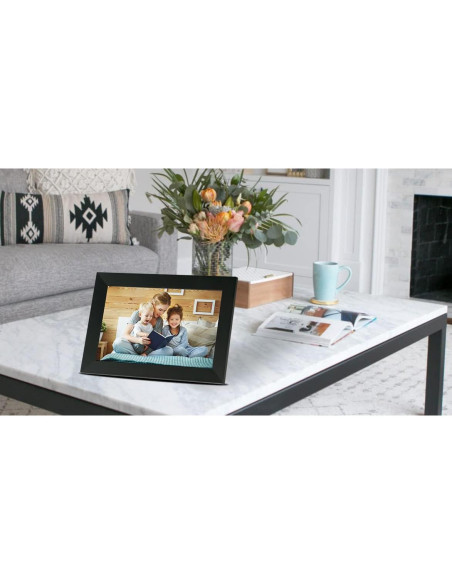 Marco de Fotos Inteligente Bell+Howell 10.1" HD Frameo Negro