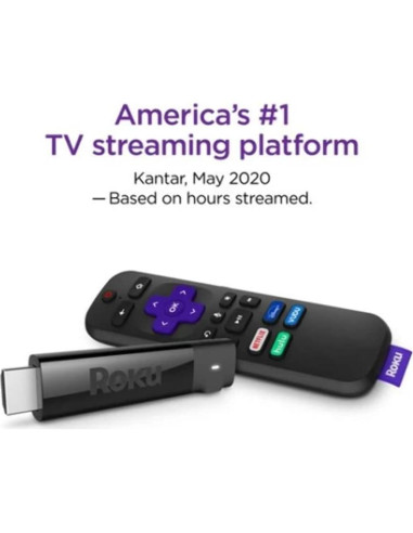 Roku Streaming Stick+ 4K HDR HD Renovado con Control Remoto