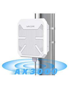 Extensor WiFi Exterior WAVLINK AX3000 IP67 3KM 256 Dispositivos
