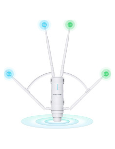 Extensor de WiFi Exterior WAVLINK AC1200 Doble Banda IP65