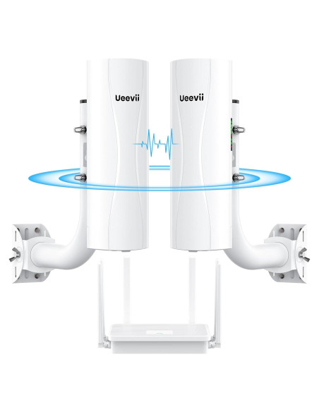 Kit Puente Inalámbrico UeeVii CPE688, Router WiFi 6 AX3000