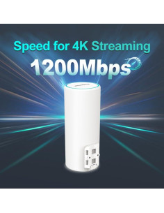 Extensor de WiFi Exterior Todaair TUYA APP IP65 85m 2