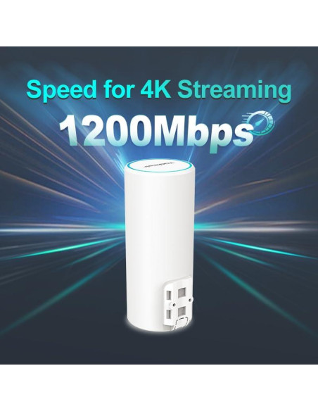 Extensor de WiFi Exterior Todaair TUYA APP IP65 85m