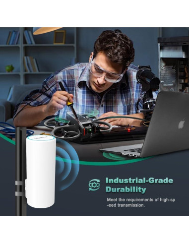 Extensor de WiFi Exterior Todaair TUYA APP IP65 85m