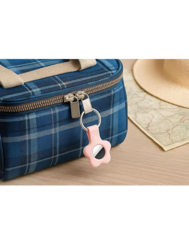 Soporte de Silicona para Rastreador Bluetooth GonzRise Negro