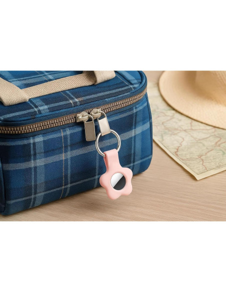 Soporte de Silicona para Rastreador Bluetooth GonzRise Negro