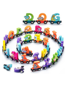 Juguete educativo de tren alfabético magnético VEAIS 26PCS