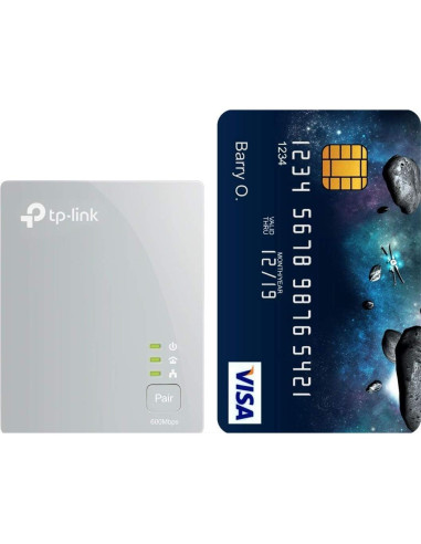 Adaptador Ethernet Powerline TP-Link TL-PA4010 KIT - 600Mbps