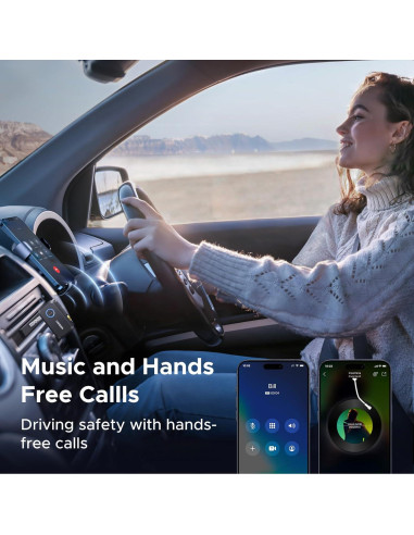 Receptor Bluetooth 6.0 UGREEN con LDAC y 17H de batería