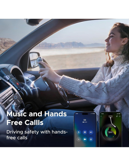 Receptor Bluetooth 6.0 UGREEN con LDAC y 17H de batería