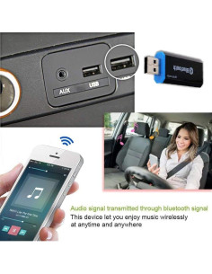 Adaptador Bluetooth YETOR TX9 Receptor de Audio Inalámbrico 2
