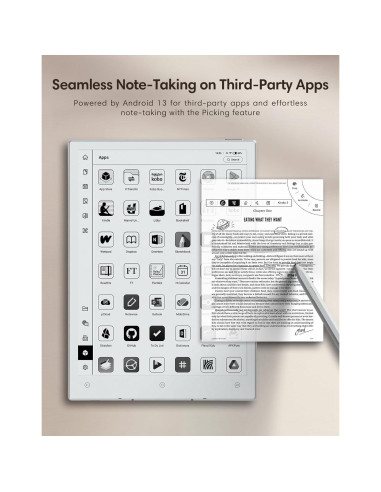 Tableta E Ink AiPaper Mini 8.2" con Luz Ajustable 128GB