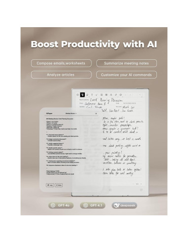 Tableta E Ink AiPaper Mini 8.2" con Luz Ajustable 128GB